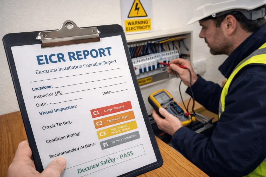 Commercial EICR Certificate